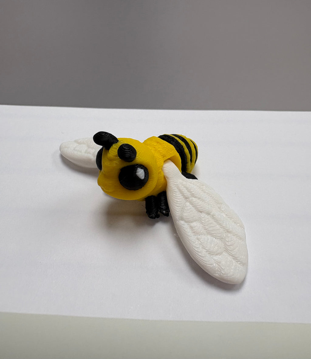 3D Printed Bee Fidget Toy - Buzzing Sensory Fun